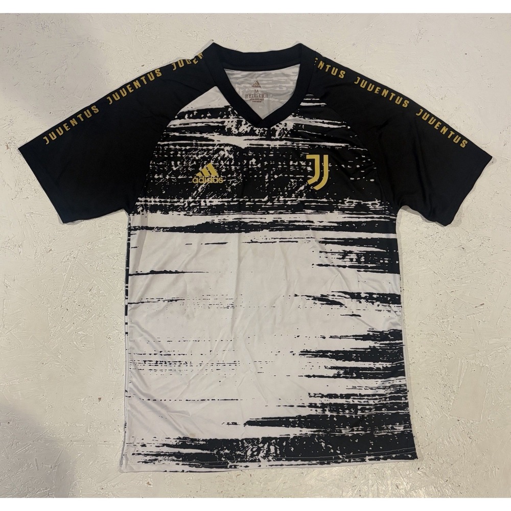 Adidas Juventus Pre-Match Jersey Men's Medium FI4891 White Black 2020/21